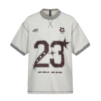 Varsity-Number Ringer Tee